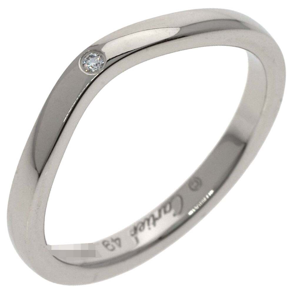 CARTIER Silver Diamond Ring #49 - Picture 2 of 8